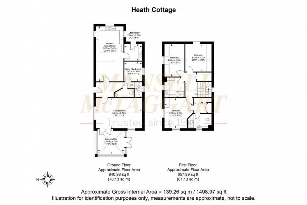 Floorplan for Rectory Road, Storrington, RH20