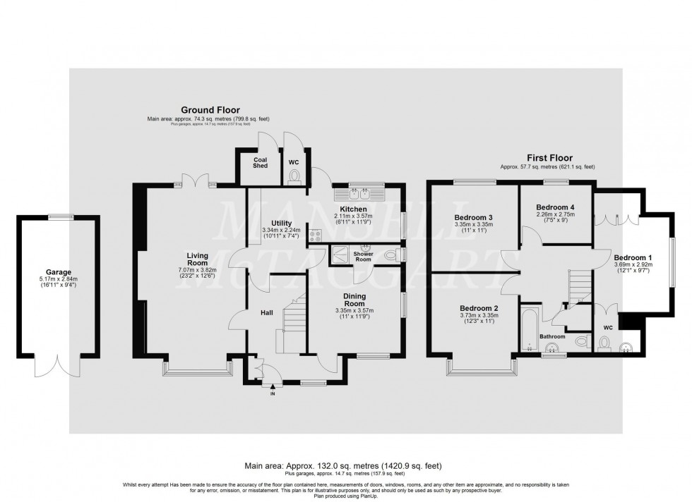 Floorplan for Effingham Road, Copthorne, RH10