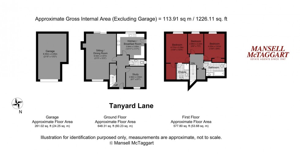 Floorplan for Chantry Orchard, Steyning, BN44