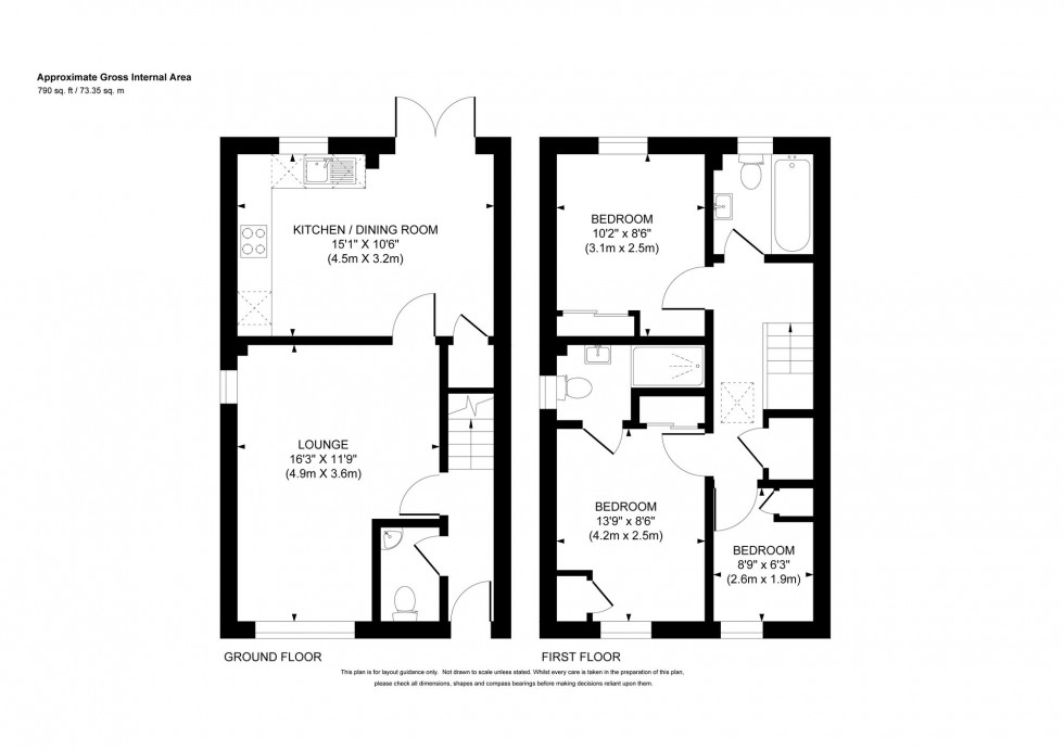 Floorplan for Massey Way, Haywards Heath, RH16