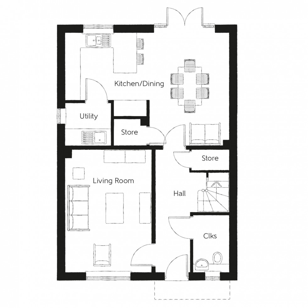 Floorplan for Fallow Wood View, Isaacs Lane, RH15