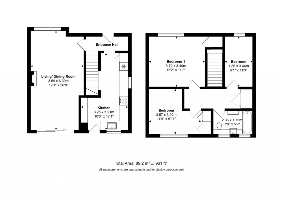 Floorplan for Manor Road, Upper Beeding, BN44