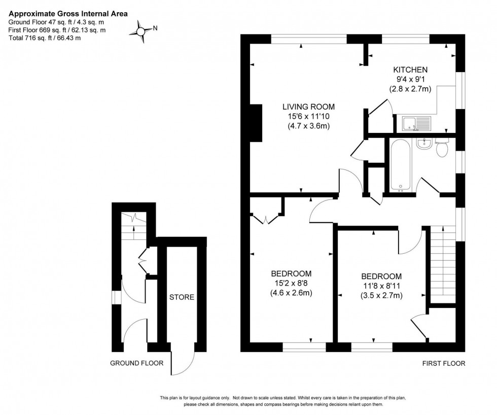 Floorplan for Appledore Gardens, Lindfield, RH16