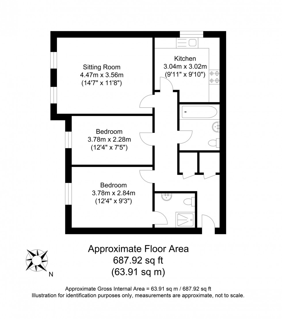 Floorplan for The Maples, Ringmer, BN8