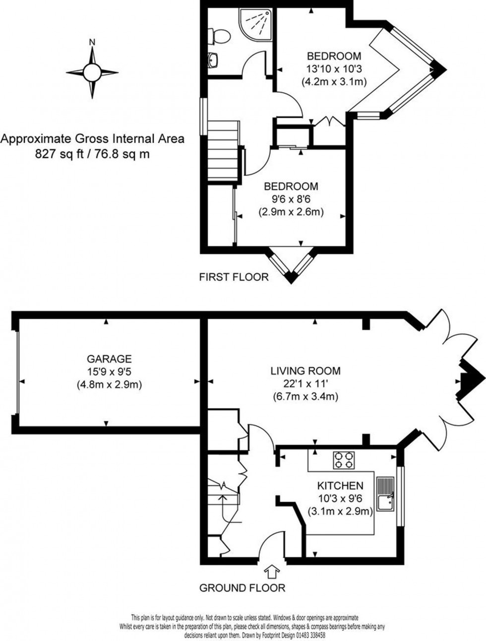 Floorplan for South Street, Cuckfield, RH17