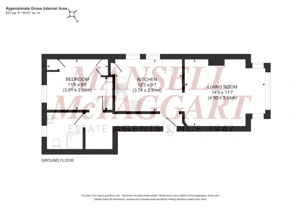Floorplan for Mill Road, Burgess Hill, RH15