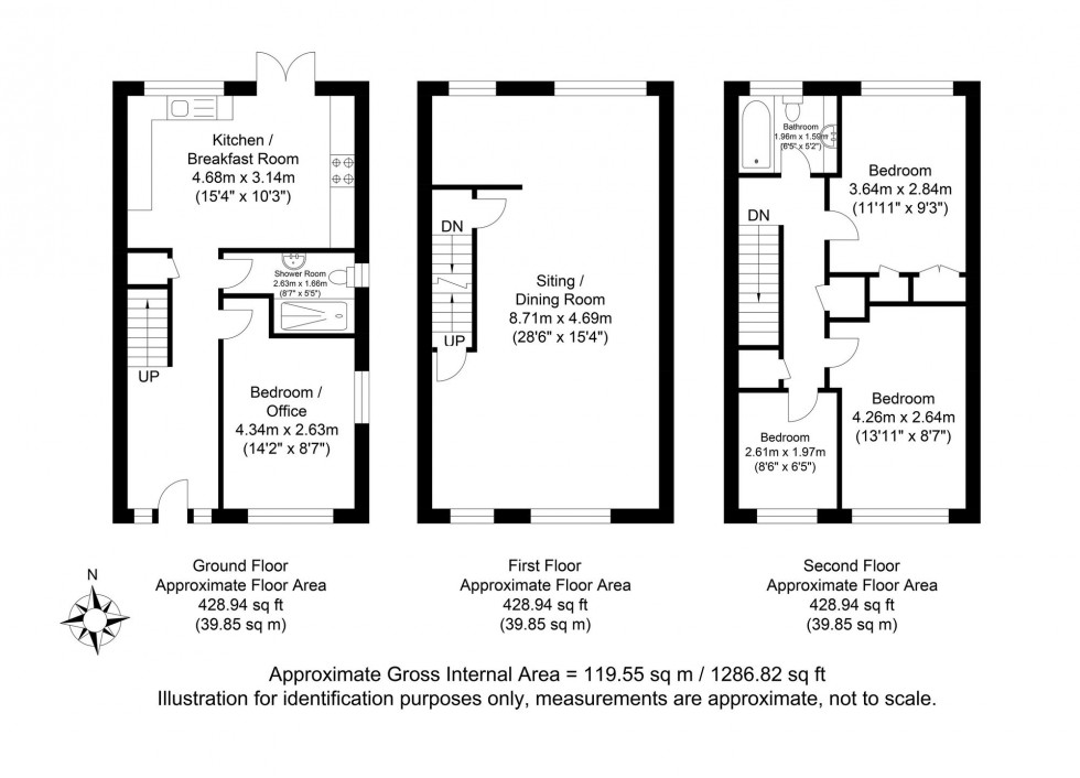 Floorplan for Spences Lane, Lewes, BN7