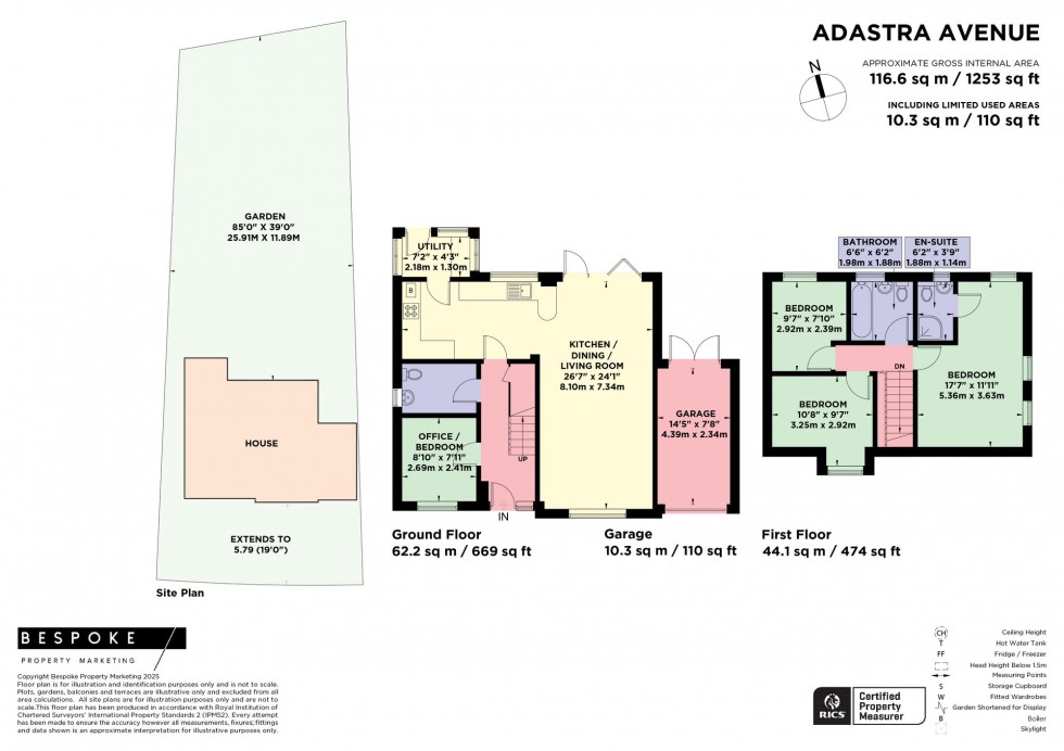 Floorplan for Adastra Avenue, Hassocks, BN6