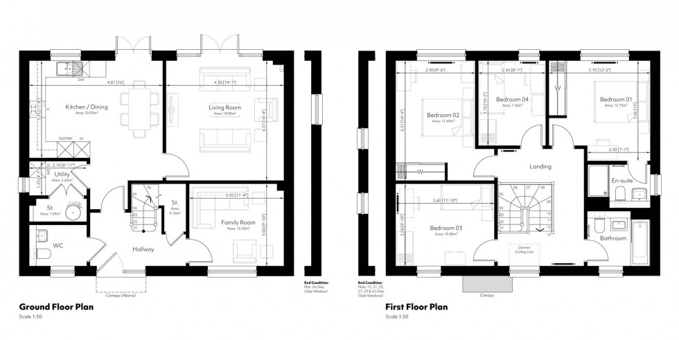 Floorplan for The Grassland, The Meadows, TN22