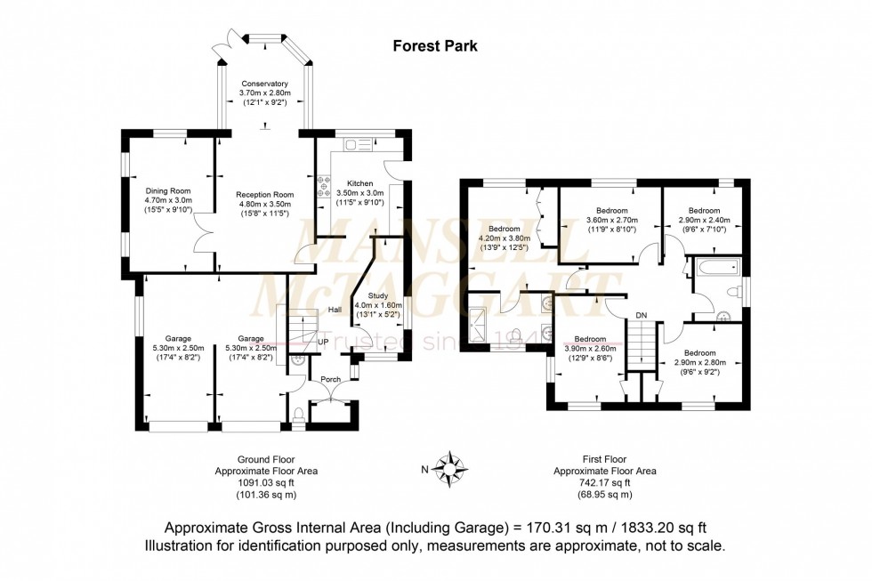 Floorplan for Forest Park, Maresfield, TN22