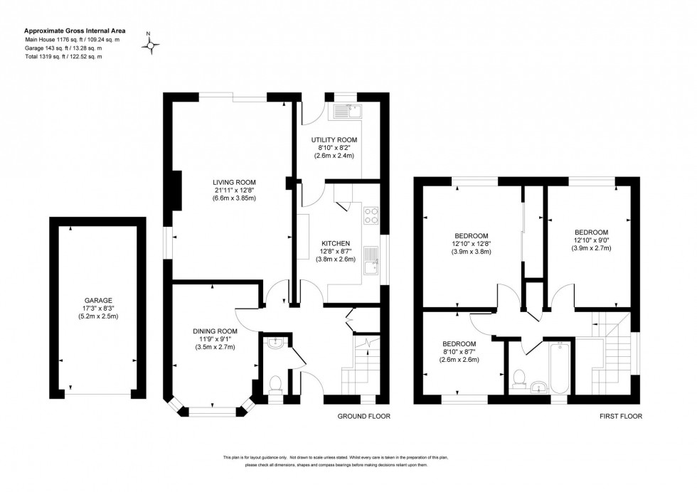 Floorplan for Ardingly Road, Cuckfield, RH17