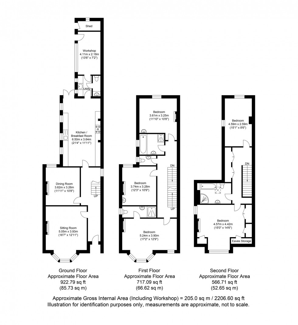 Floorplan for Crowborough Hill, Crowborough, TN6