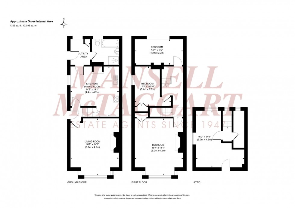 Floorplan for Ferndale Road, Burgess Hill, RH15