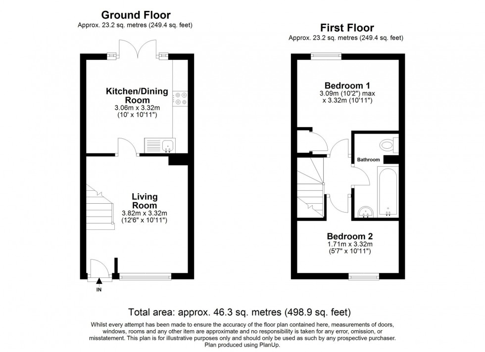 Floorplan for Holmcroft, Crawley, RH10