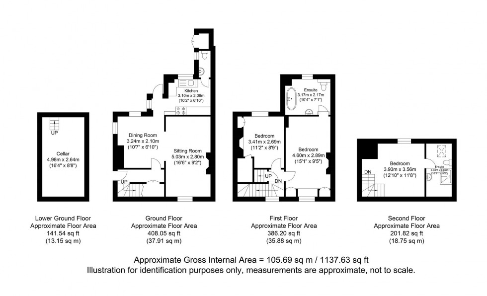 Floorplan for Western Road, Lewes, BN7