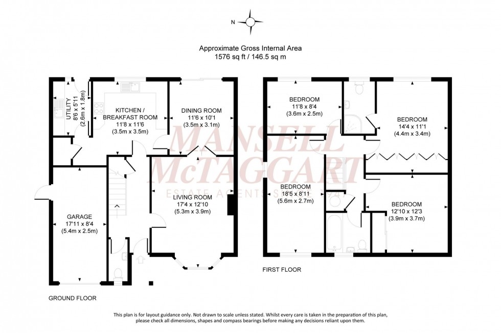 Floorplan for Pangdene Close, Burgess Hill, RH15