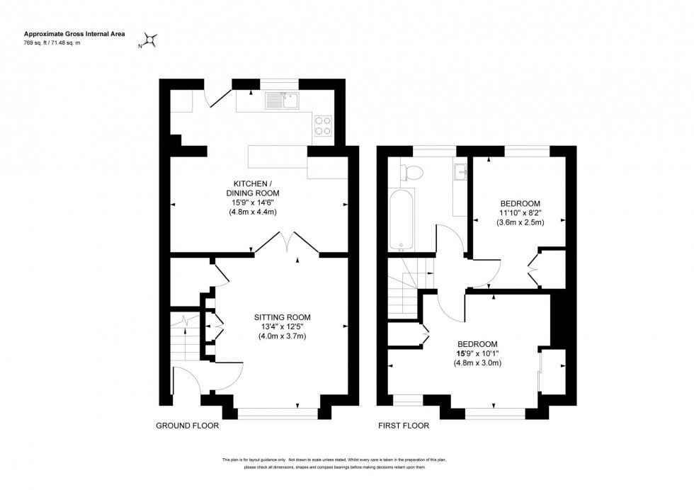 Floorplan for Triangle Road, Haywards Heath, RH16